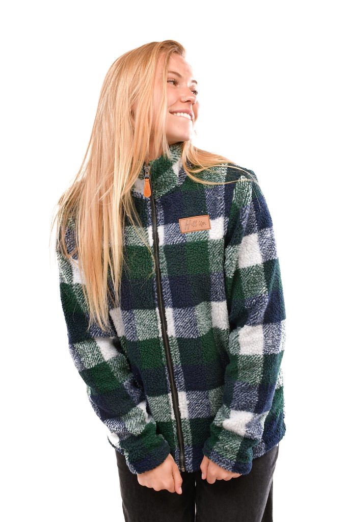 CHAQUETA PLAIDS BLUE