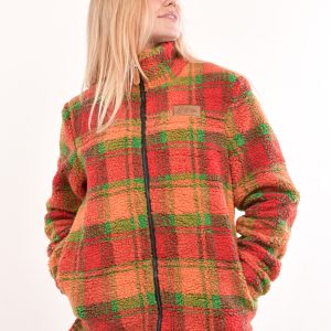 CHAQUETA PLAIDS ORANGE